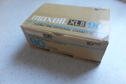 Kartonik po kasetach Maxell XLII 90 Pewex