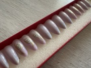 Ręcznie malowane sztuczne paznokcie,press on nails