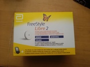 Sensor Libre 2 do stałego monitorowania poziomu glukozy.  