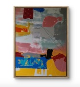 Abstrakcja na płótnie 