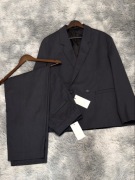 Komplet od Garnituru ~ Dwurzędowa Marynarka + Spodnie ~ Zara M 50