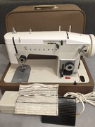 Po kompleksowym 100% serwisie od mechanika maszyna do szycia Łucznik 451