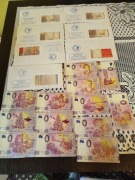 Numizmatyka banknoty 0. Euro.