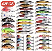 Zestaw 42 woblerków – kolorowa armia na drapieżniki