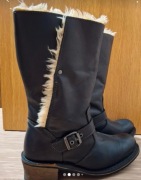 Caterpillar Anna cat kozaki  biker ocieplane 