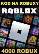 ROBLOX 4000 ROBUX 4000 RS ROBUXY KOD DOŁADOWUJĄCY GIFT CARD POLSKA EUROPA