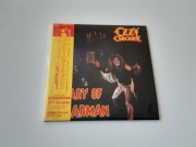 OZZY OSBOURNE - DIARY OF A MADMAN  CD Japan mini LP z OBI Wyd. 2007 r. 