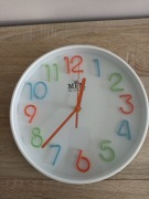 Zegar ścienny kolorowy 