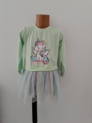 Nowa sukienka 2w1 jednorożec 110