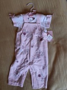 Zestaw dla dziewczynki spodnie + bluzka 6m