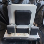 KINO DOMOWE SAMSUNG HT-TP12  225 W MOCY W RMS  MOCNY SPRZĘT Z RADIEM FM RDS