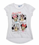nowa Disney Myszka Minnie 128 koszulka t-shirt super jakość dziewczęca