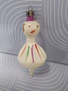 Bombka choinkowa prl laleczka 2 P1 