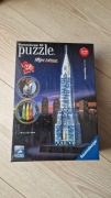 RAVENSBURGER Świecące puzzle 3D Nocna edycja Chrysler Building 216 ele. 