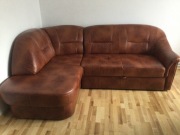 Kanapa narożna skórzana 