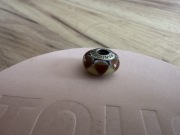 Pandora oryginalny charms murano brązowe trójkąty