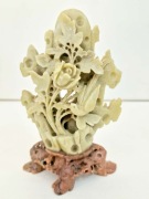 Stara chińska rzeźba Steatyt kamień mydlany