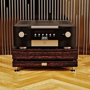 Platforma audio pod wzmaciacz lub gramofon.