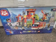 Klocki konstrukcyjne Metropolis  Elefun a la Lego Straż pożarna 