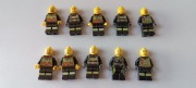 10x strażak firefighter lego city bez akcesoriow