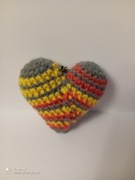 SERDUSZKO Z WŁÓCZKI, WYRÓB WŁASNORĘCZNY; WŁÓCZKOWE LOVE :)