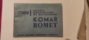Książka Gwarancyjna Motorower KOMAR - 1978 r. - PREDOM-ROMET Bydgoszcz
