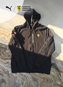 Ferrari x Puma Bluza Męska Rozpinana z Kapturem XL Czarna Oryginalna F1
