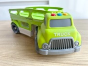 Zabawkowy Samochód Truck Transport Laweta Sygnały Świetlne Dźwiękowe