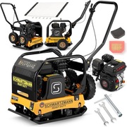 Zagęszczarka płytowa gruntu SCHWARTZMANN ubijak ZG140TK 120 kg 32 kN LONCIN