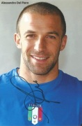 Alessandro DEL PIERO autograf! zdjęcie 10x15 JUVENTUS