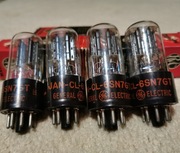 Para nowych lampa 6SN7GT Marconi Canada brand GE 