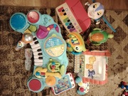 Zabawki muzyczne na baterie i edukacyjne stan jak na zdjęciach