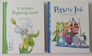 Piękny Jaś książka kucharska dla dzieci + z opowiadaniami 2 sztuki