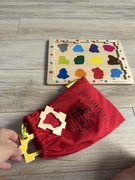 Drewniane puzzle Krecik 