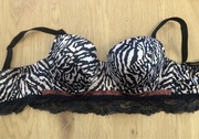 Intimissimi biustonosz bardotka 75 D w panterkę