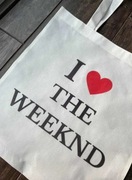 Torba tote bag The Weeknd black white