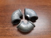 KOLANO KOLANKO OCYNKOWANE 1/2" W/W OCYNK ŻELIWNE SOLIDNE