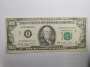 100 dollarów 1977 seria A "New York"