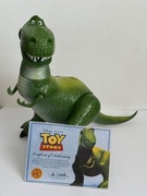 Toy Story dinozaur Rex 34 cm ruchomy mówi certyfikat