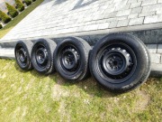 Komplet Felg Stalowych 15 cali 5x100 z oponami 195/65!! TOYOTA