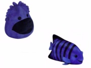 MINI BLUBBIŚ zmieniający się pluszak RYBa breloczek