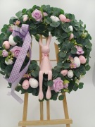 Wianek na drzwi wielkanocny 