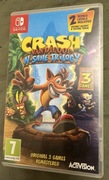 Gry Nintendo switch Crash Bandicoot Sane Trilogy