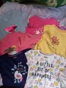 Lupilu zestaw 7 bluzek dziewczęcych rozm. 98/104