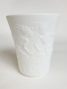 Kubek  z porcelany biskwitowej  KPM Manufaktura Królewska Berlin