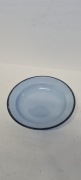 Miska Metalowa Emaliowana PRL 24cm