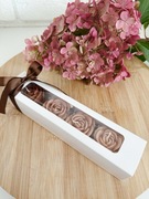 Box mini różyczki - świece sojowe 