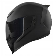 Kask motocyklowy ICON Airflite Dark Black Matt 