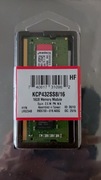 SO DIMM DDR4 1x16GB 3200MHz CL22 / Kingston KCP432SS8/16 PAMIĘĆ RAM