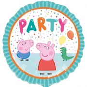 BALON FOLIOWY NA HEL ŚWINKA PEPPA PARTY 43cm